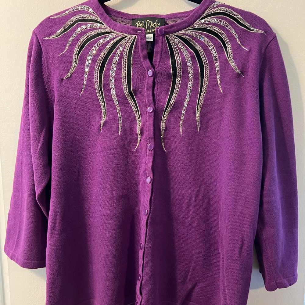 Bob Mackie Cardigan